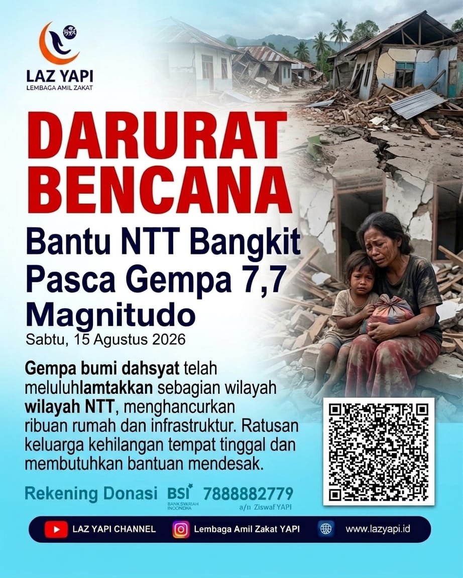 Peduli Gempa NTT 