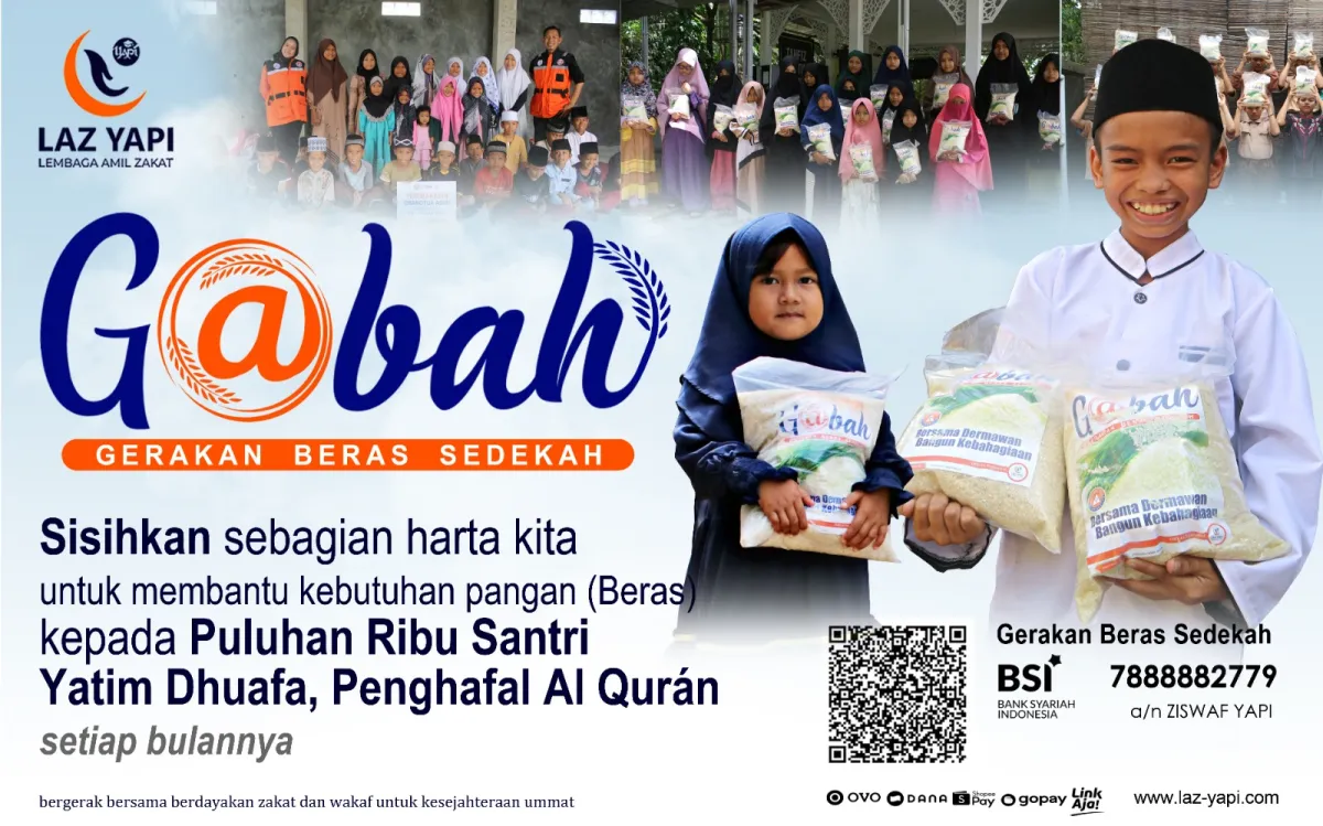 Gerakan Beras Sedekah (GABAH)