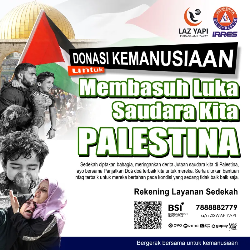 Membasuh Luka Palestina