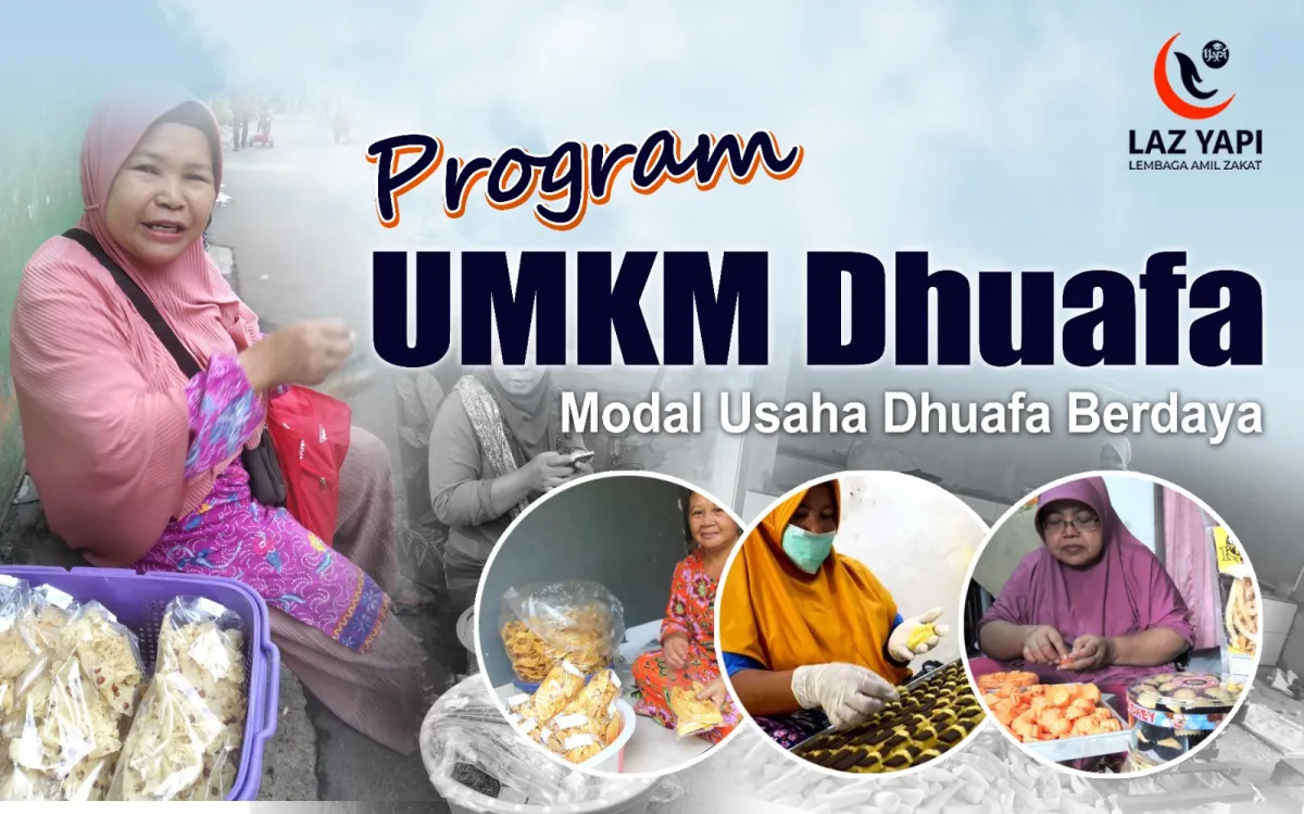 Bantu UMKM Duafa Berdaya 