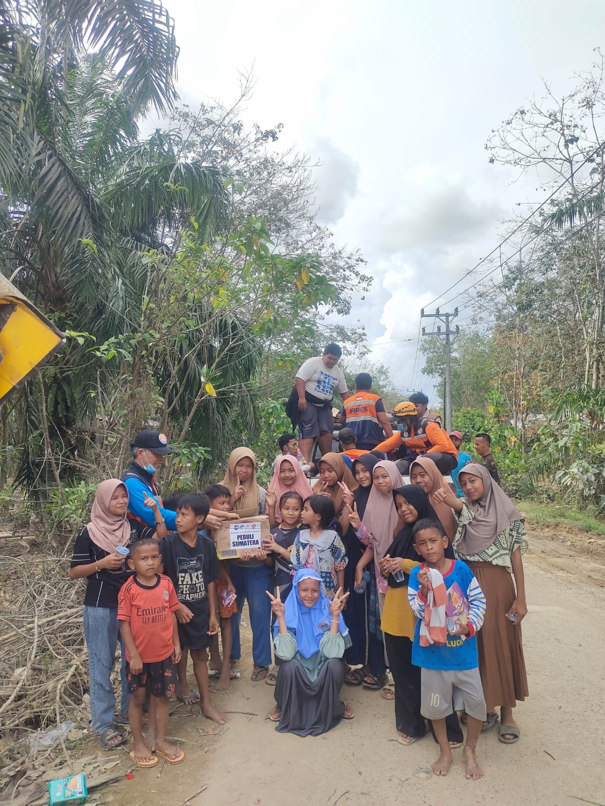 Penyaluran Bantuan Bencana Aceh Tamiang