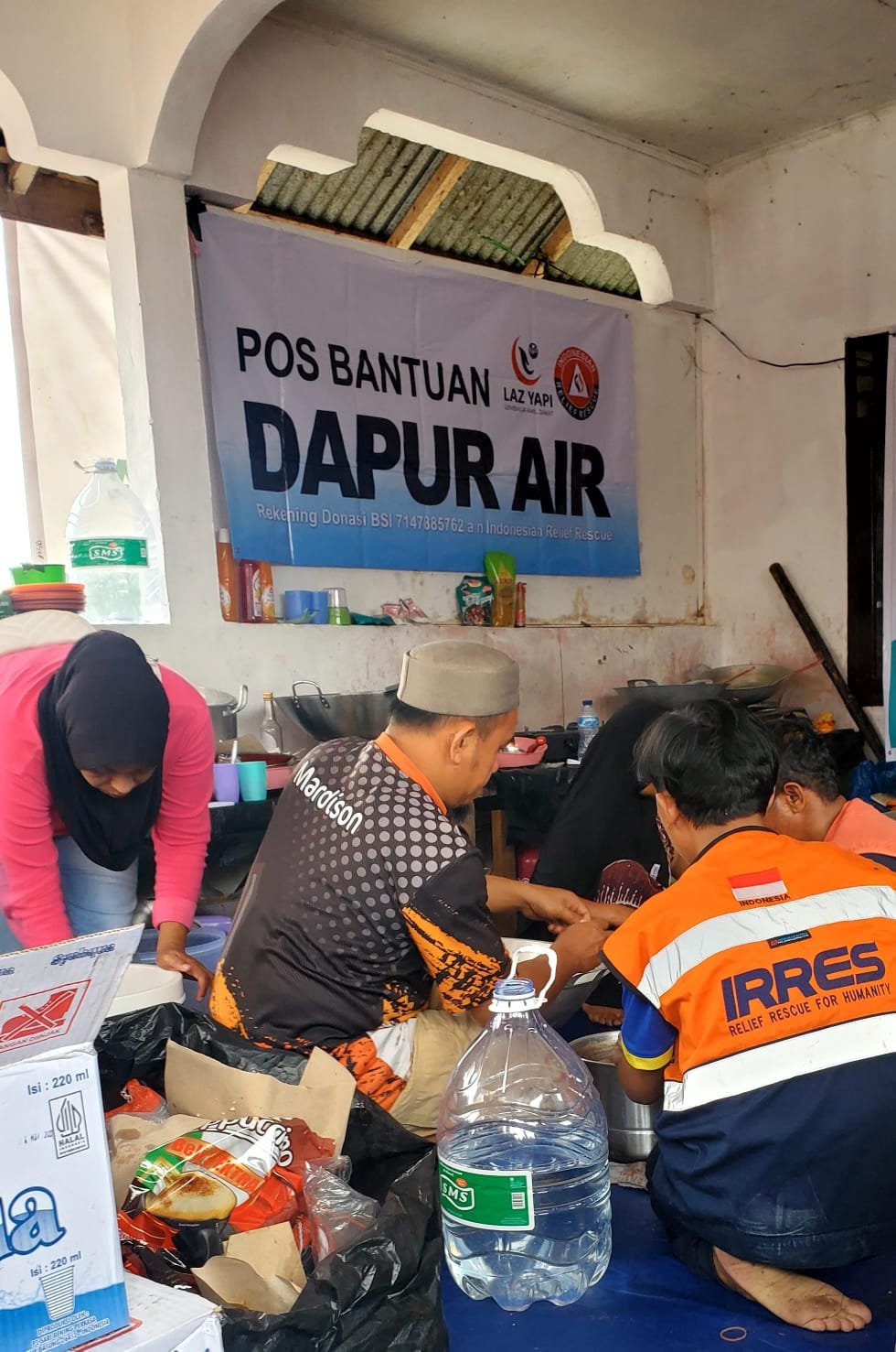 Dapur Air LAZ YAPI - IRRES di Kabupaten Agam Sumbar 