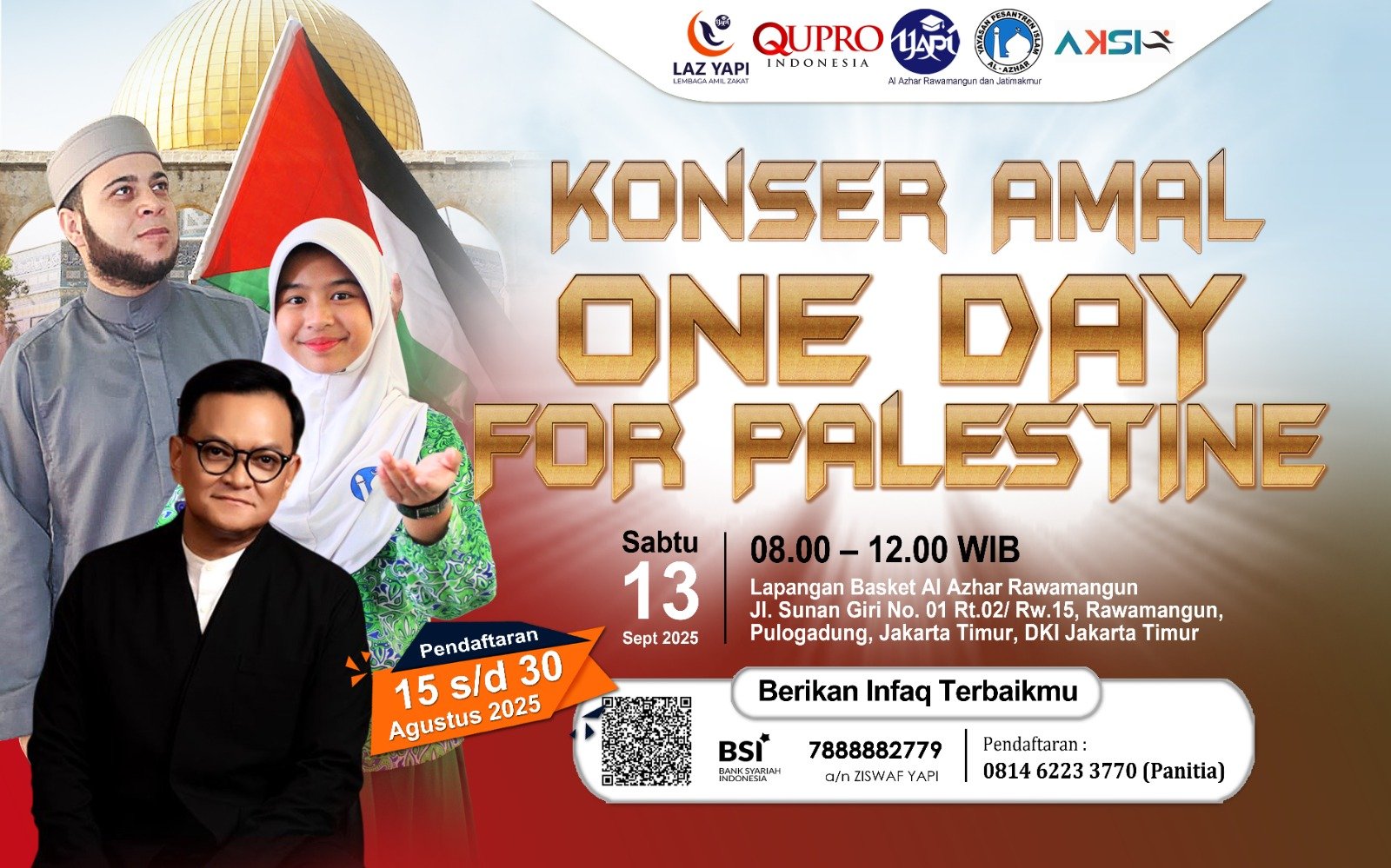 Konser Amal Palestina One Day For Palestine