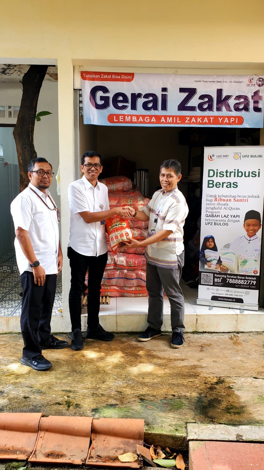 Kerjasama UPZ Bulog dan LAZ YAPI Dalam Penyaluran Beras Untuk santri