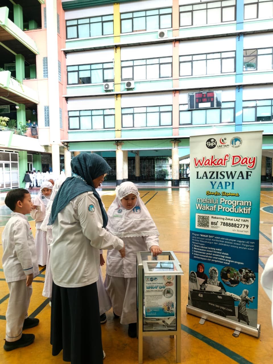 SDIA 13 Al Azhar Rawamangun, Adakan Wakaf Day Ke 4 