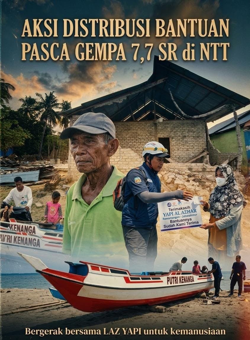 Laporan Distribusi Bantuan Donasi LAZ YAPI Untuk NTT 
